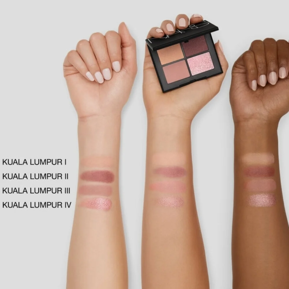 NARS Quad Eyeshadow: Kuala Lumpur, .03oz (1.1g x4), NIB